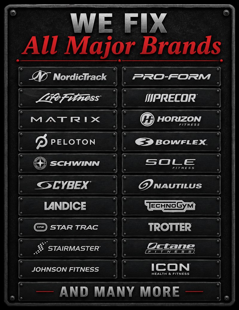 C&C Fitness Brands We Service